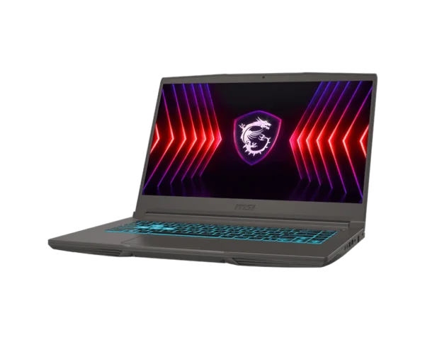 MSI Thin 15 B13UC Intel® Core™ i5-13420H, 16GB DDR4 RAM; 512GB NVMe SSD, RTX 3050 4GB, 15.6″ FHD IPS 144Hz Display, Windows 11, Blue Backlit Keyboard with Anti-Ghost key, Cosmos Gray