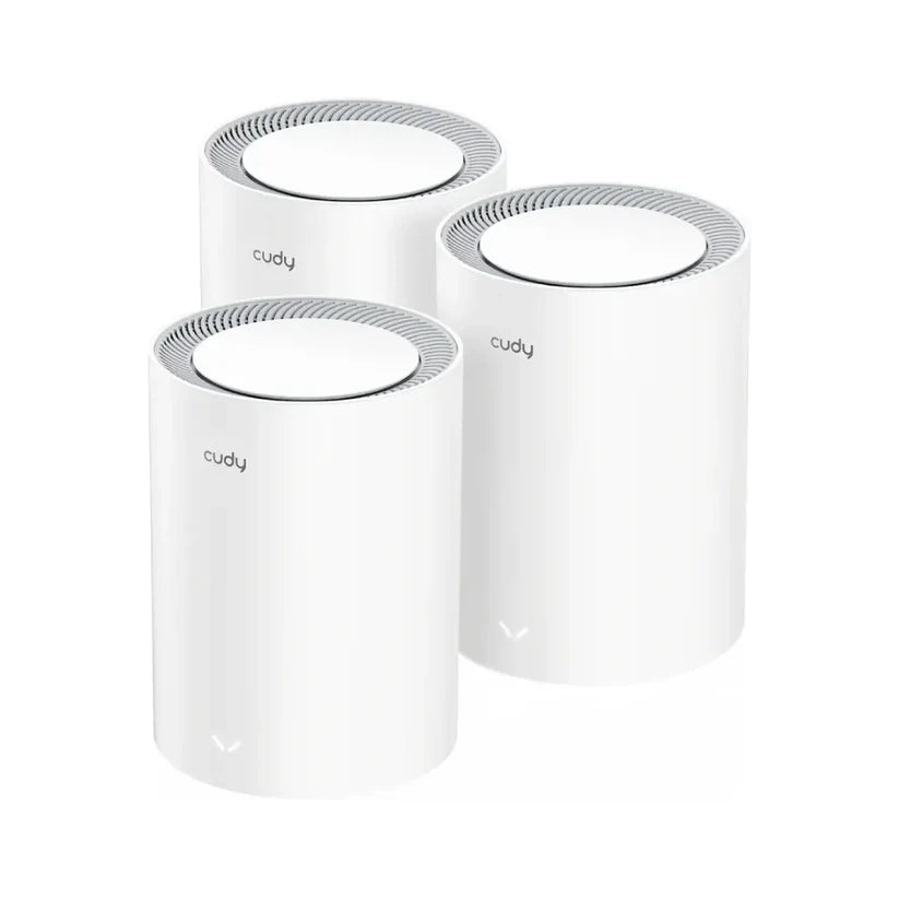 CUDY AX3000 2.5G Mesh Wi-Fi 6 System White 3-Pack | M3000