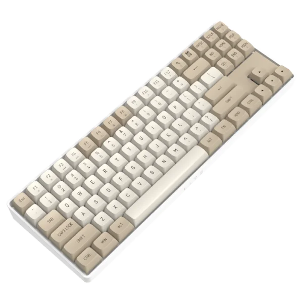 Darkflash GD87 Mechanical keyboard – Milky & Brown