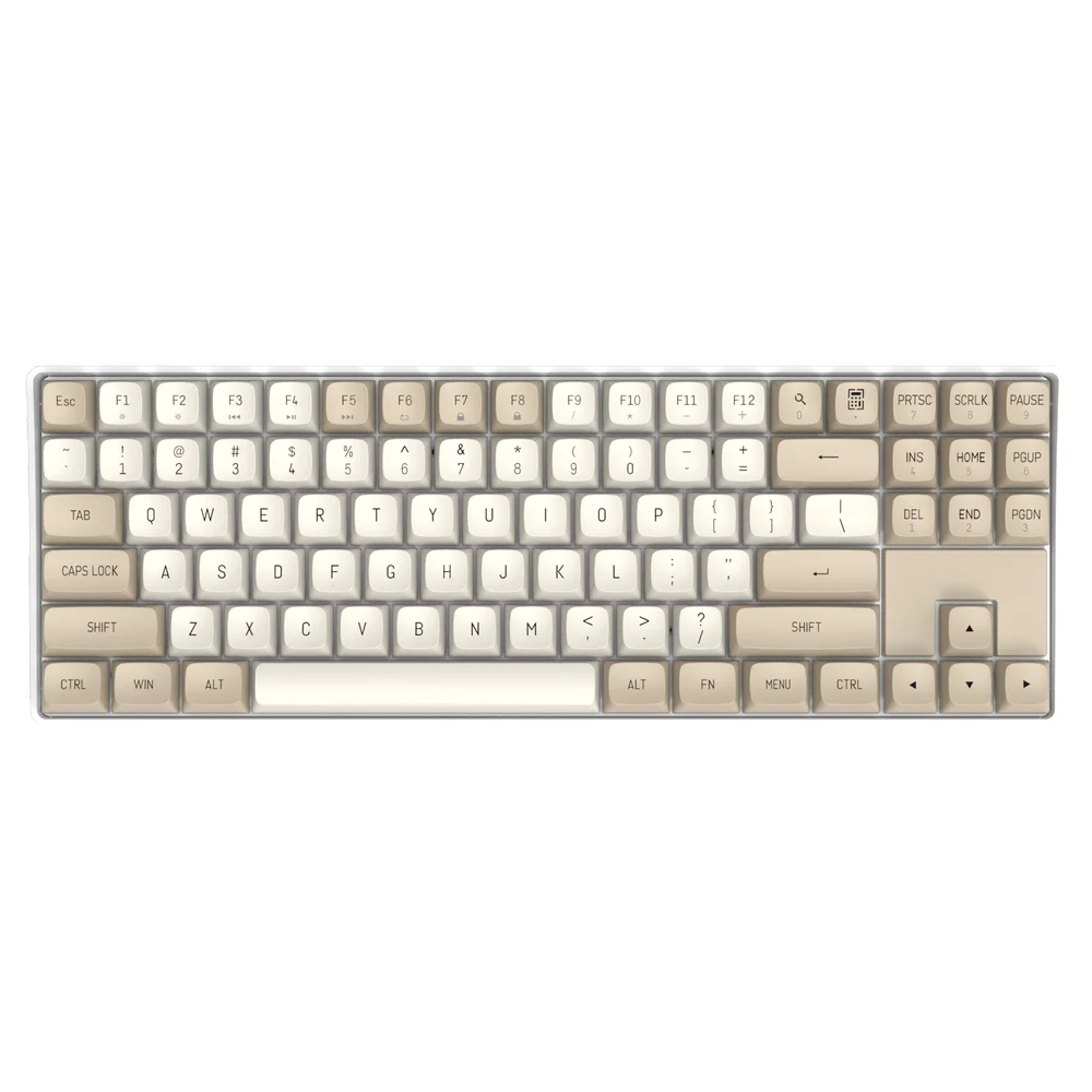 Darkflash GD87 Mechanical keyboard – Milky & Brown