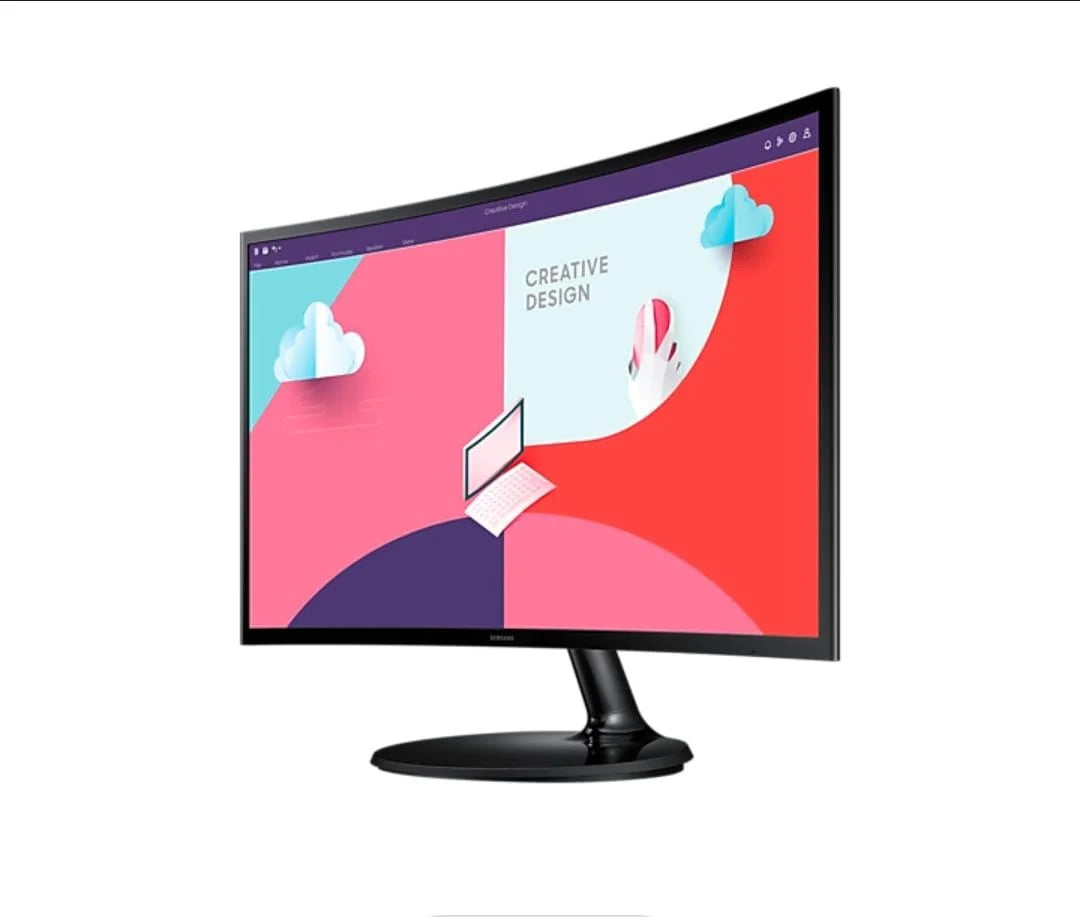 SAMSUNG ESSENTIAL MONITOR S3 27″ 75Hz CURVED