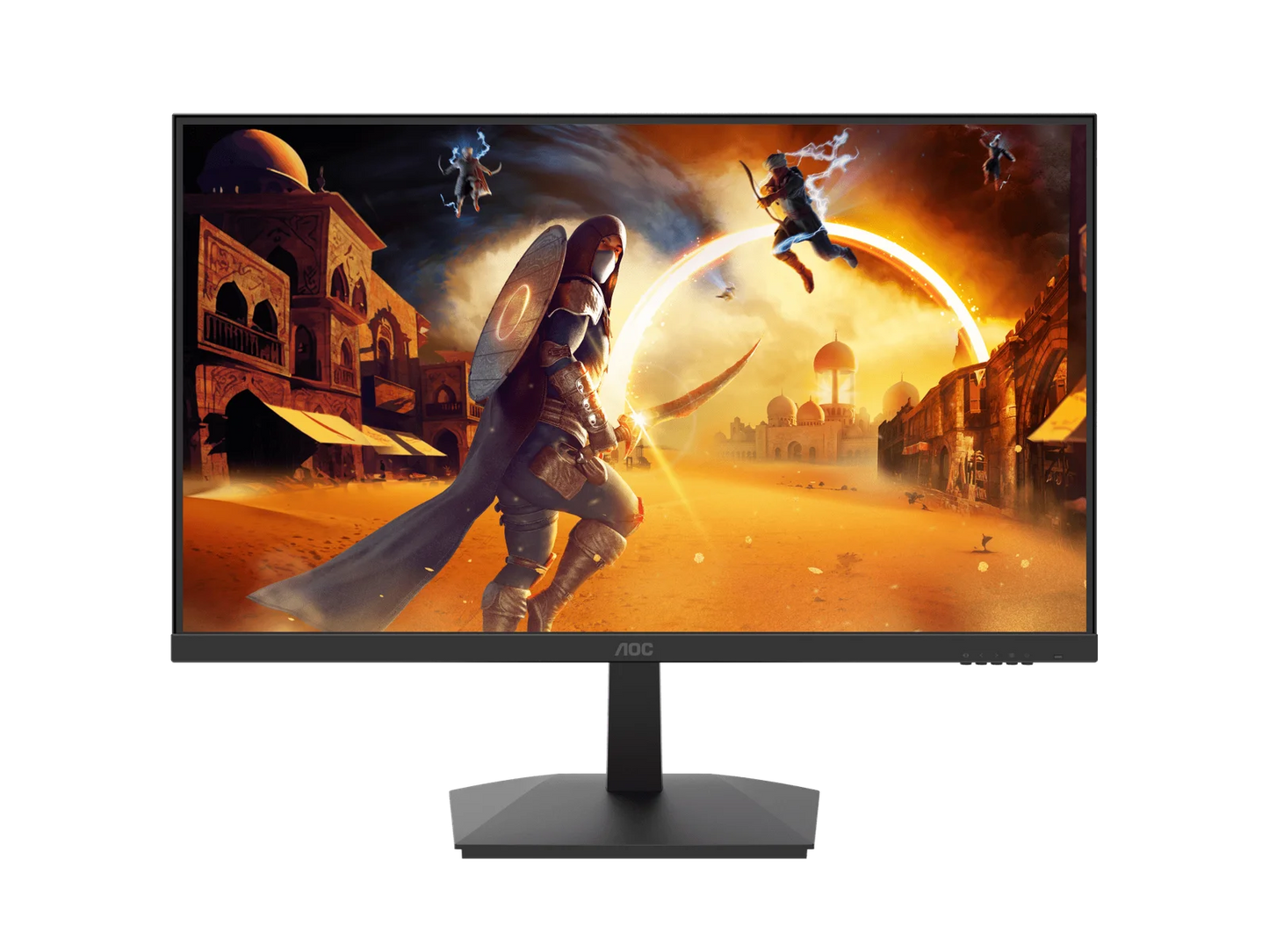 AOC 24G15 24-Inch Gaming Monitor with a VA Panel, 180Hz, BLACK