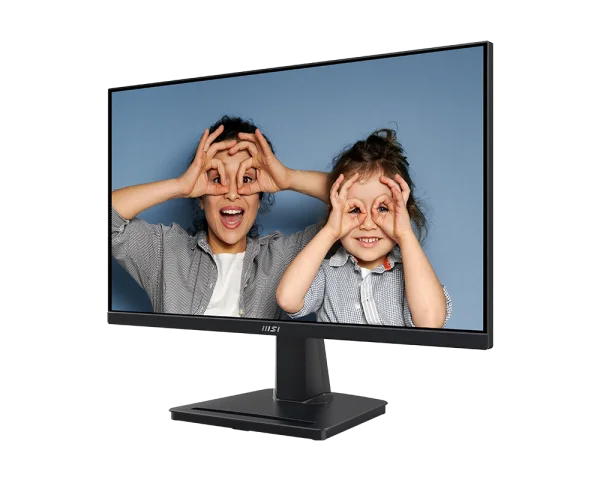 MSI PRO MP225 21.5 Inch Full HD Office Monitor, 1920 x 1080 IPS Panel, 100 Hz, Eye-Friendly Screen, Tilt-Adjustable – HDMI, D-Sub (VGA)