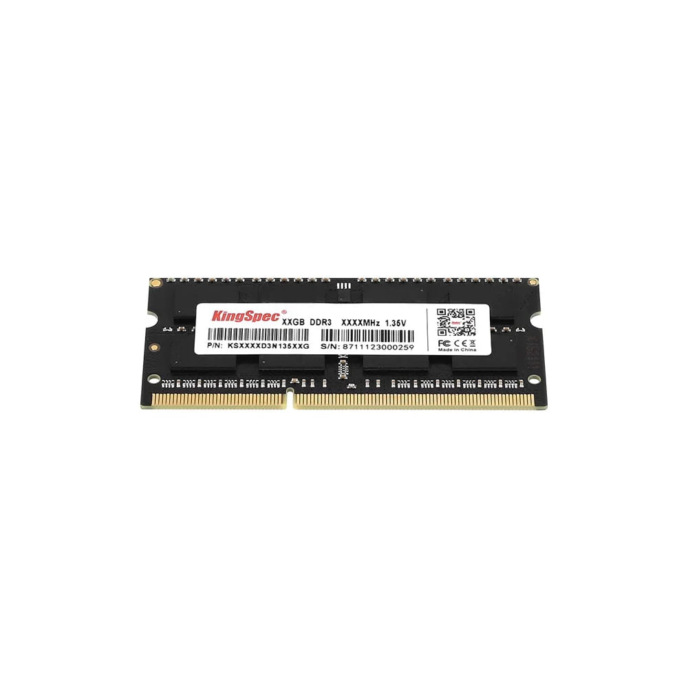 KingSpec 8GB DDR3 Notebook RAM 1600MHz PC3-12800 UDIMM