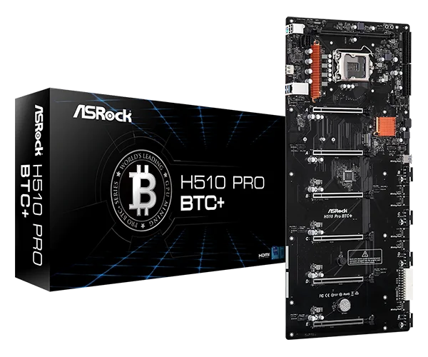 ASROCK H510 Pro BTC+ MINING BOARD