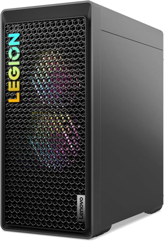 LENOVO Legion T5 26IRB8 ARGB Gaming Desktop Intel® Core™ i5-14400F, RTX™ 4060 8GB, 32GB DDR5 RAM; 1TB SSD, RTX™ 4060 8GB, Windows® 11, Wired Calliope Keyboard & Mouse, Storm Grey (90UT001LCF)