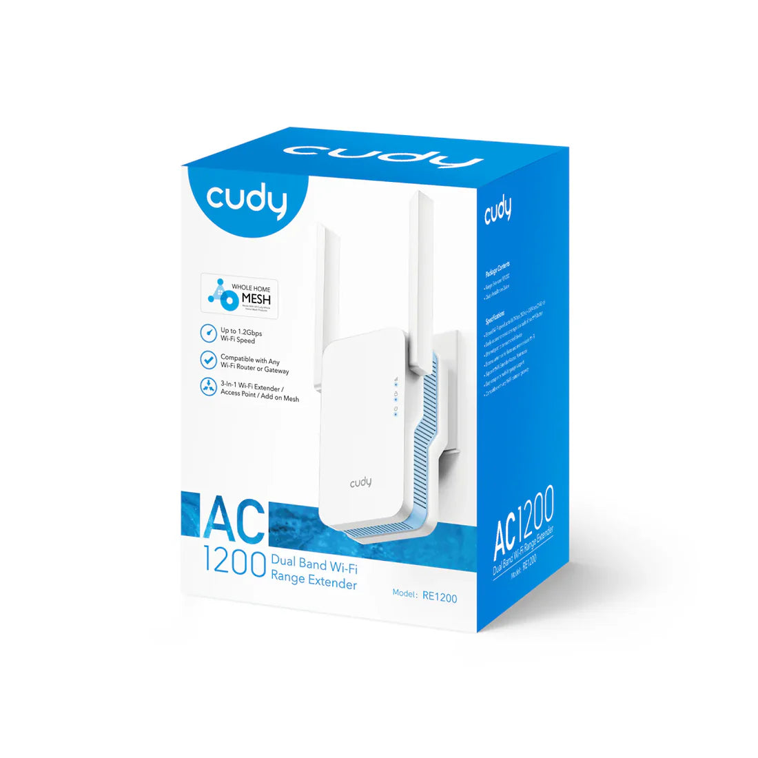 AC1200 Mesh Wi-Fi Range Extender | RE1200