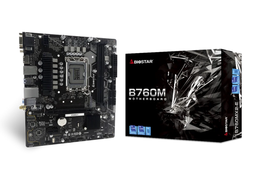 BIOSTAR B760MX2-E DDR5 MOTHERBOARD