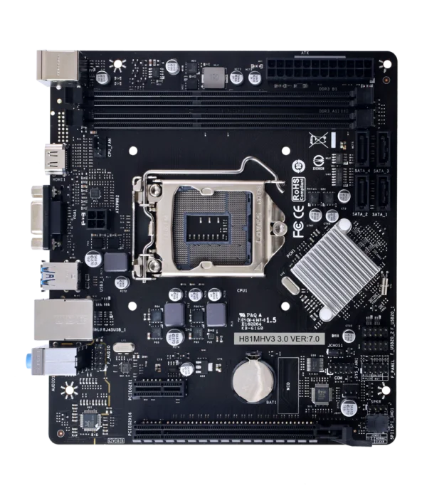 Motherboard Biostar H81MHV3 LGA1150, H81, DDR3