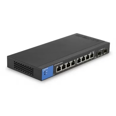 Linksys 8-Port Managed Gigabit Ethernet Switch with 2 1G SFP Uplinks LGS310C-EU