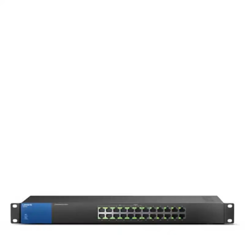 Linksys 24-Port Business Gigabit PoE+Switch LGS124P (12 port poe+)