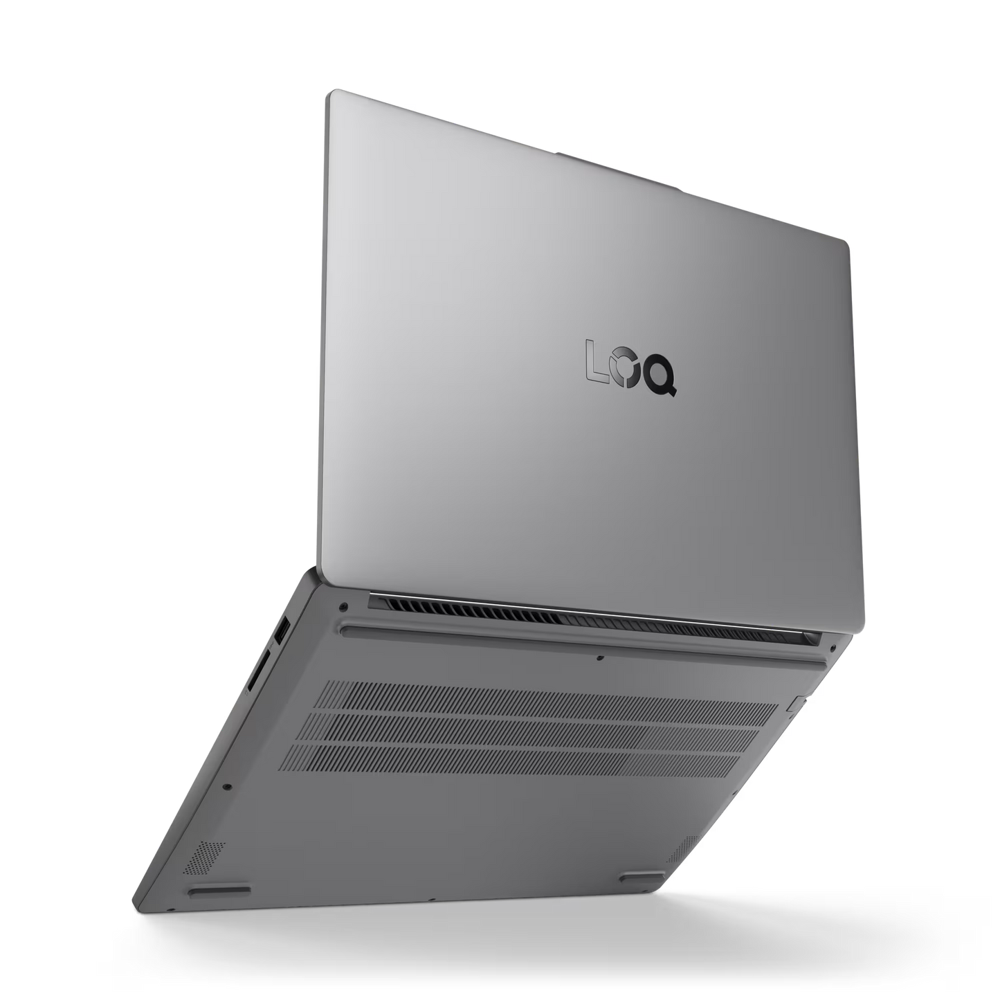 LENOVO AI PC LOQ 15IAX9E Intel® Core™ i7-12650HX, 16GB DDR5 RAM; 512GB SSD NVMe®, RTX™ 4050 6GB, 15.6-inch IPS FHD Display 144Hz, White Backlit Keyboard ENGLISH ARABIC, DOS, LOQ™ M100 RGB Mouse Incl., Luna Grey