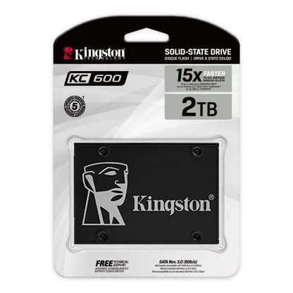 Kingston KC600 2TB SSD – BLACK